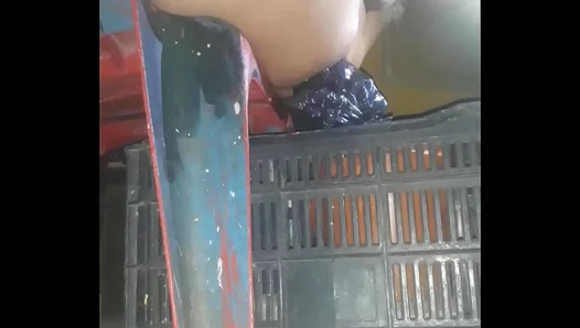 Elmane Shows Off His Dick in Intense Gay Masturbation Session