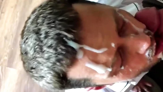 Cum–Covered After Watching My Blowjob Videos – Guy Next Door’s Huge Cumload