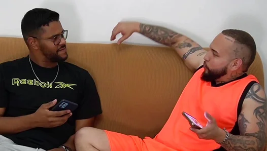 Scotty Brayan Gets Impregnated by Big Cocked Bear in Intense Interracial Scene