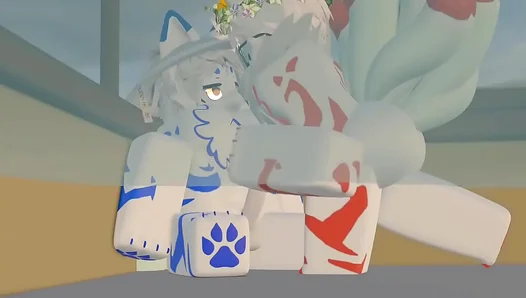 Furry Roblox Character Enjoys Intense 3D Anal Yiff Session