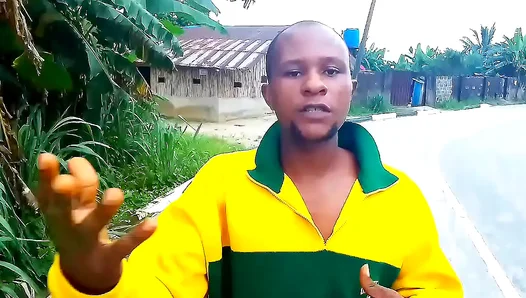 Nackana Celebrates New Apartment With Hot Outdoor Black Guy Action