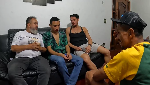 Pedro Ferraz Nervously Agrees to First–Time Gay Filming in Living Room