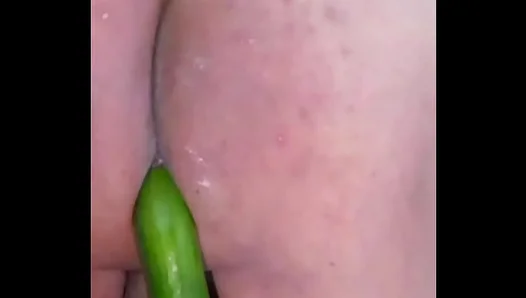 Gay Amateur Enjoys Cucumber Solo Session In Steamy Anal Play