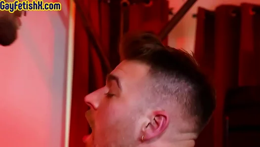 Leather Stud Rims and Fists His Lover’s Ass in Intense Fetish Session