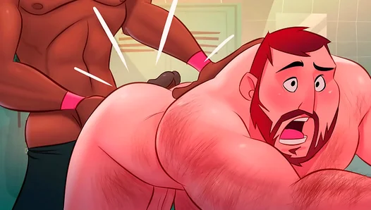 Basketball Stars: Big Cock Punishes Losers in Intense Gay Anal Action – Part 1