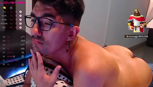 Erick LeMeiux Gets Milk Poured On Him in Steamy Amateur Gay Scene