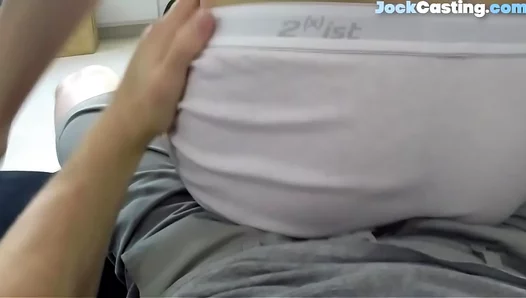 Sturdy Muscular Top Bangs Newbie After Satisfying Blowjob Session