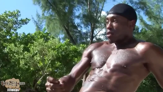 Vishus Shows Off in a Steamy Gay Masturbation Session