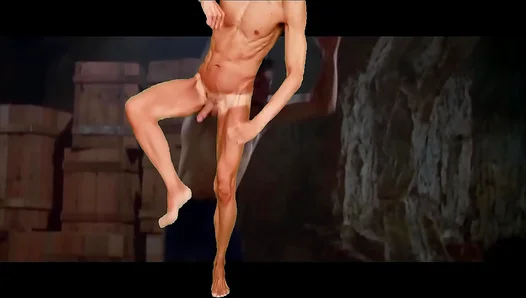 Amateur Gay Solo Fun: Enter the Cock in a Hilarious 2–Minute Scene