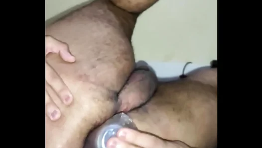 First–Time Fun: Solo Guy Explores Anal Pleasure with Lube
