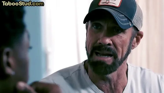 DILF Stepdad Enjoys Kinky Bareback Session with Handsome Stud StepSon