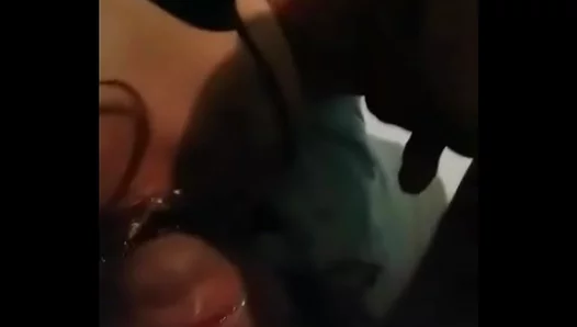 Shemale Receives Milk in Intense AmateurGay Blowjob Scene