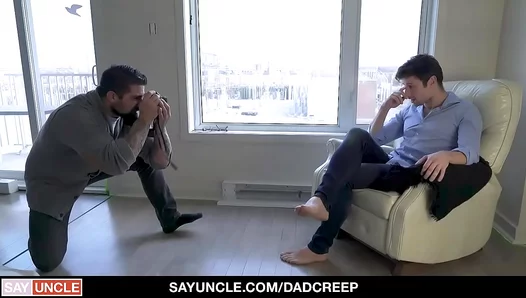 StepDad Teases StepSon in Hot Taboo Anal Sex Session