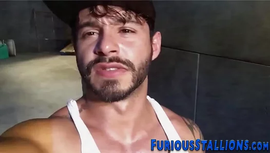 Muscular Bears Rimming & Fucking Hard In Intense Hardcore Session