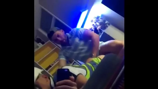 Bareback Gay Worker Gets Fucked In Amateur Construction Site Sex Scene