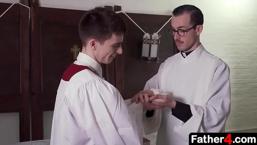 Priest Fucks Young 18+ Altar Boy 18+ Hard, Turning Dreams Into Reality