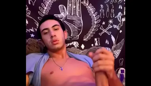 Latin Twink 18+ Shows Off Monster Dick In Juicy 18+ Gay Sex Scene