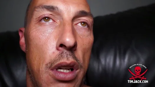 Tim Jack Runs Low But Delivers Intense Solo Jerk–Off Session