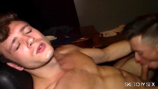 Cumdump Fest: Teen 18+ Boys 18+ Go Wild in a Homemade Handjob Gangbang Scene