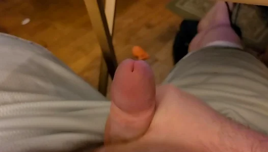 Quick Jerk Off Leads to Intense Gay Cumshot Moments