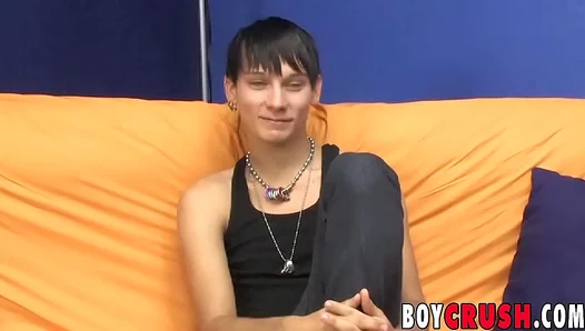 Christopher Robin Wanks His Pierced Big Dick In Hot Solo Masturbation Session