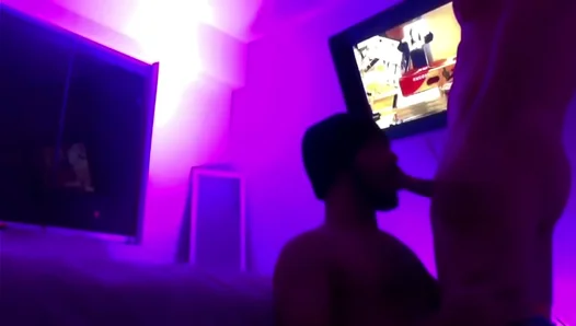 My Cousin Visits and Brings Hot SoloGay Action With Big Dick Fun