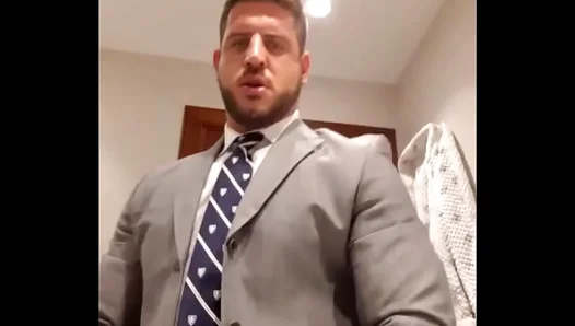 David Cork Shows Off His Big Cock in Amateur Gay Masturbation Scene