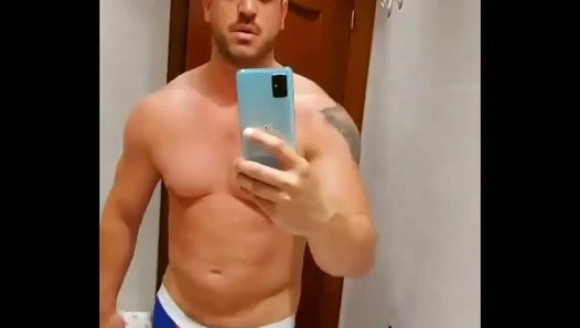 David Cork Shows Off His Massive Cock in Intense Gay Porn Action