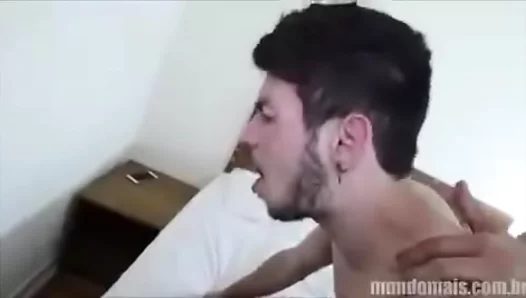 Fabrício and Kelvin Explore Passionate Gay Amateur Sex & Anal Pleasure