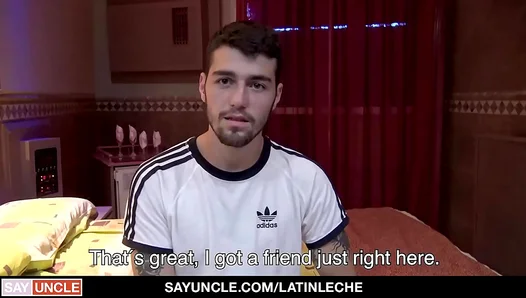 Cute Latin Stud Enjoying Outdoor Hard Cock Action – LatinLeche Exclusive