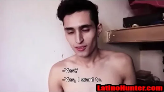 Latino Stud Goes Straight for Money in Raw Public Blowjob Session