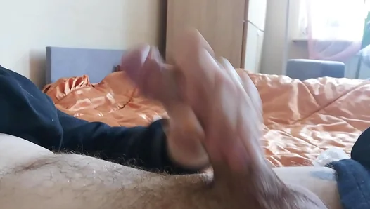 Polish Guy Masturbates Big Dick To Massive Cum LoadSolo Action