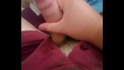 Hairy Guy Masturbates His Big Cock In Intense Solo Gay Handjob Scene