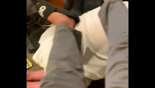 James Turns Young 18+ Man Into Humble Footstool For Older Dominant Partner