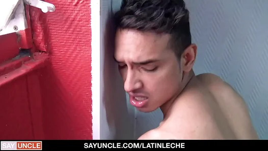 Latin Boy 18+ Can't Resist Hot Shower Sex Service – Latino Straight–for–Pay Action