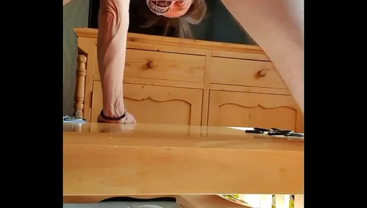 Berty Dildoes His Arse in Chastity Cage for Intense Prostate Pleasure