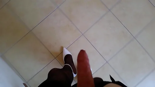 Silvia’s Sissy Transformation: Cock Teasing in Lingerie & Heels