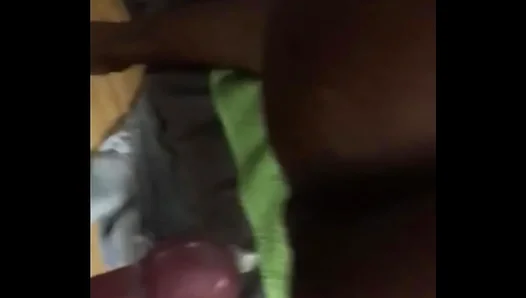 Interracial Bliss: Black Bottom Enjoys White Dick In Doggy Style