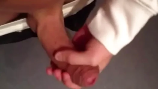 Jerking Off My Big Cock In A Hot Gay Masturbation Session