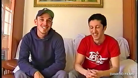 Two Nervous Amateurs Get Fucked in Their First Gay Casting Session