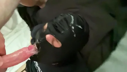 Sloppy Head from Cumslut for Straight Alpha in Intense FaceFuck Session