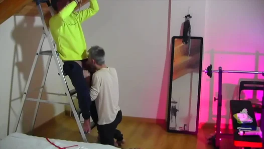 Gay Amateur Gets Warmed Up With A Steamy Blowjob And Anal Action