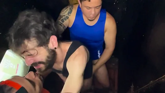 Two Gifted Males Take Turns Fucking My Ass In Cabin Threesome Adventure