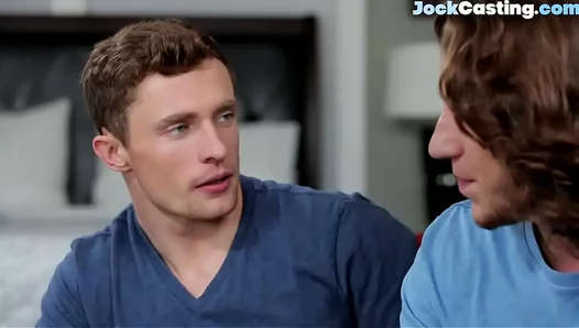 Jock Gets Buttfucked and Jizzed After Hot Blowjob Exchange