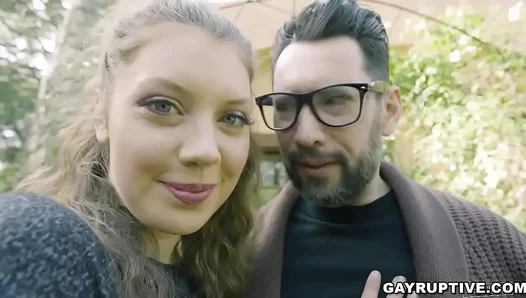 Brandon & Dalton Swap Turns in Intense AI RobotGay Hardcore Session