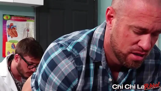 Kyle Hart Seduces Hunky Michael Roman in RawGay Doctor Fantasy Scene