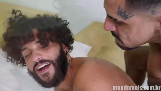 Fighting Couple Reconciles Passionately in Bed for Intense Make–Up Sex