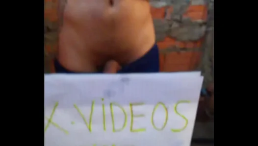 Big–Ass Verification Video: Gay Amateur Shows Off on Webcam