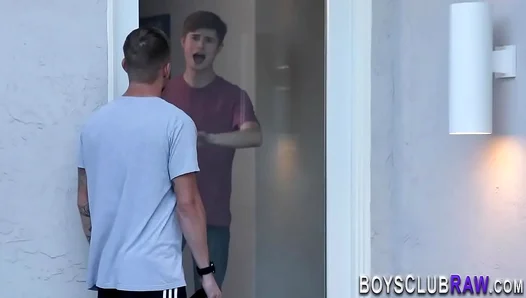 Twinks 18+ Rimming, Sucking, and Bareback Fucking in Hardcore Gay Action