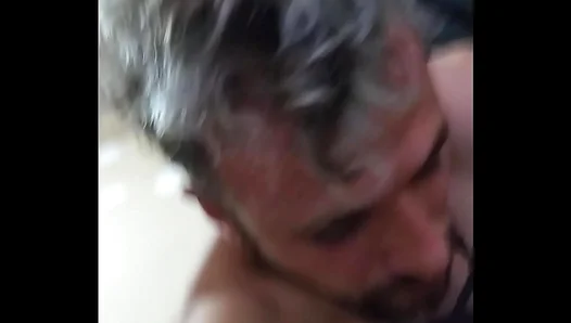 Hot Gay Sex: Amateur With Vitiligo Enjoying Intense Anal Action